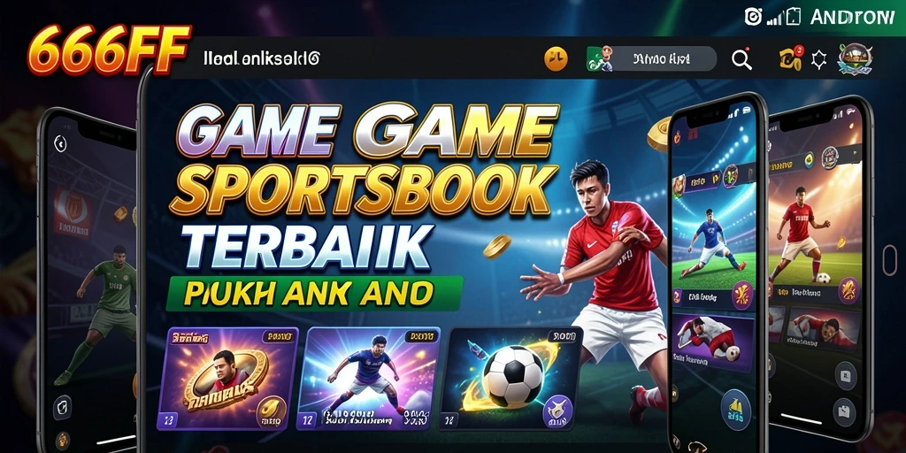 Tampilan antarmuka aplikasi Sportsbook 666FF yang interaktif.