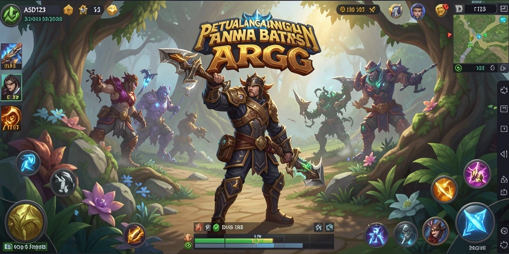 Gameplay menarik dalam dunia ARPG penuh aksi.