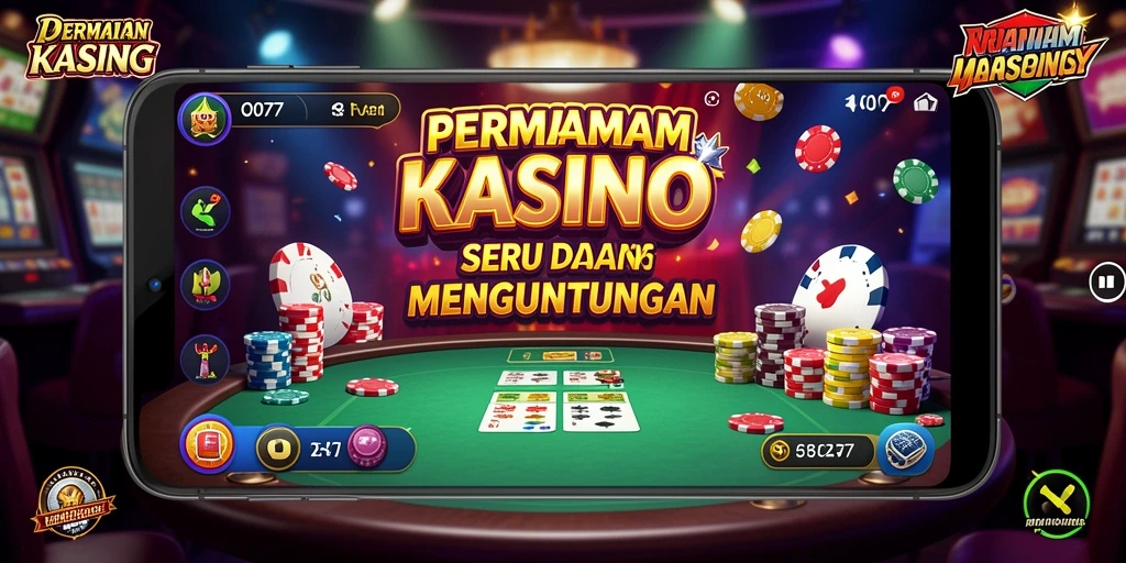Screenshot gameplay C0077 menampilkan momen seru dari permainan kasino.