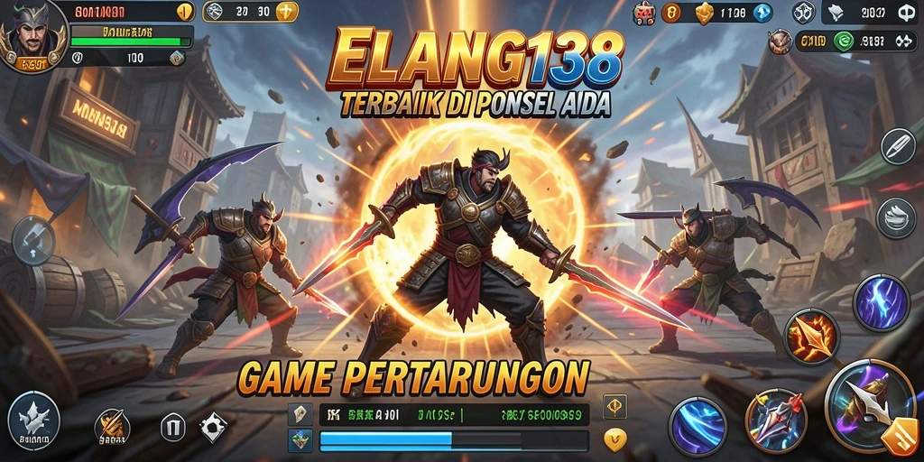 Tampilan seru dari gameplay ELANG138 dengan pertarungan dinamis.