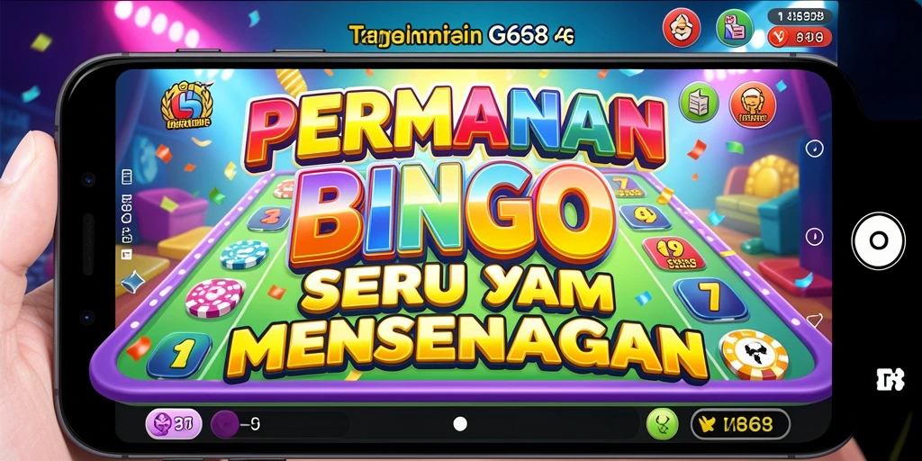 Tampilan gameplay Bingo yang menarik di G668.