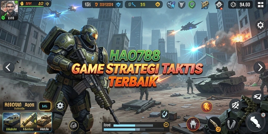 Tampilan gameplay menarik dari HAO788 dengan strategi SLG.