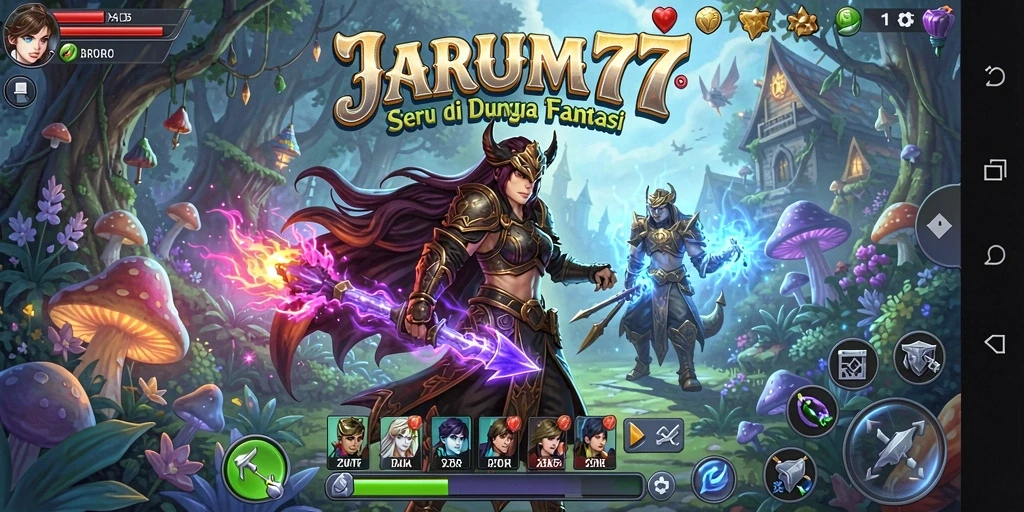 Tampilan gameplay <strong>JARUM77</strong> yang menawan dan penuh aksi.