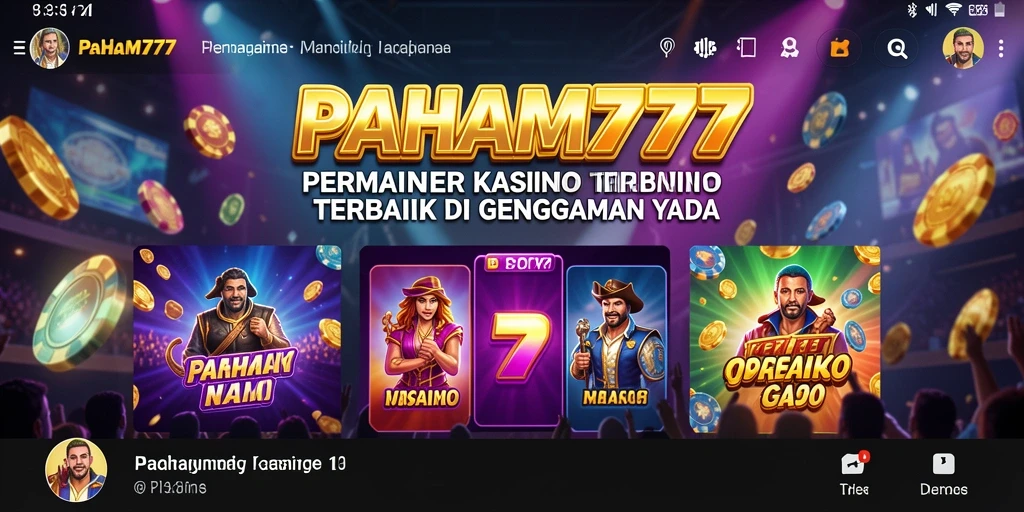Tampilan menarik gameplay Kasino di PAHAM777.