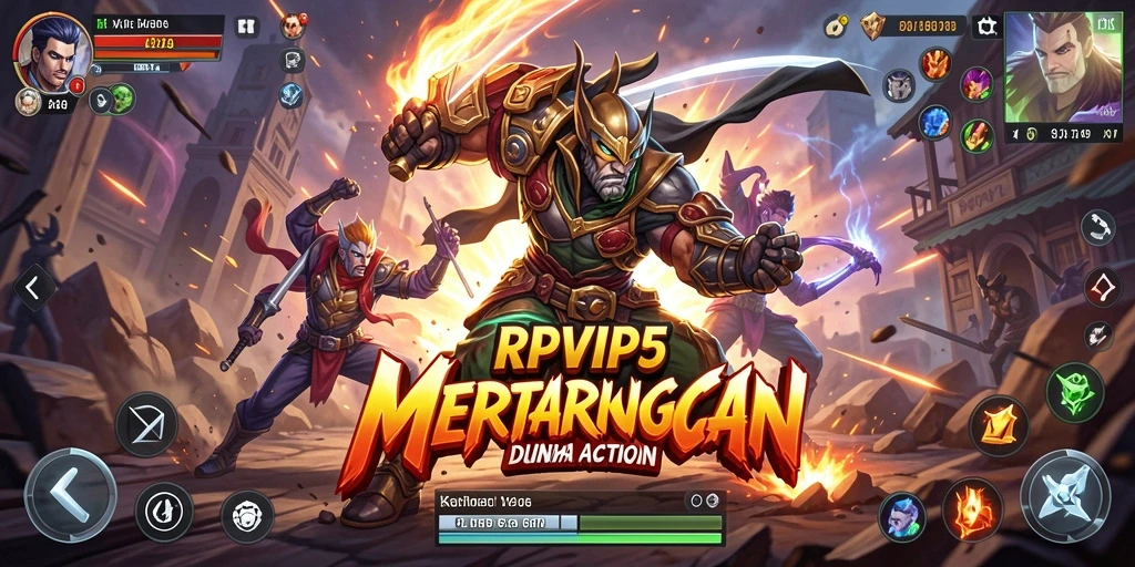 Screenshot gameplay RPVIP5 yang menampilkan aksi seru dan dinamis.