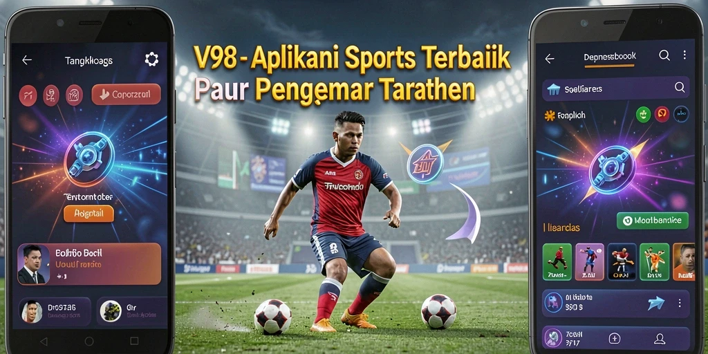 Tampilan antarmuka V98 yang menarik saat permainan berlangsung.