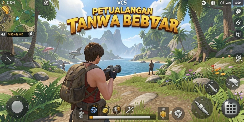 Gameplay mendalam dengan eksplorasi dunia terbuka yang luas.